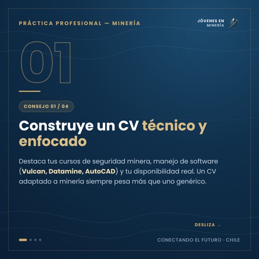 CV técnico para práctica